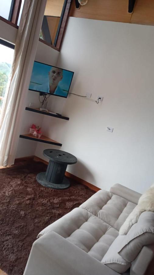 Casa de vidro encantadora com hidromassagem São Bento do Sapucaí Exterior foto
