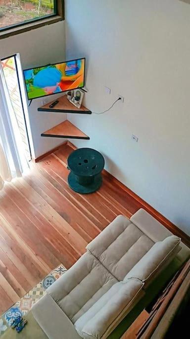 Casa de vidro encantadora com hidromassagem São Bento do Sapucaí Exterior foto